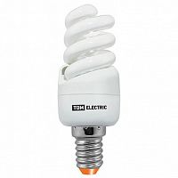 Лампа энергосберегающая КЛЛ-FSТ2-9 Вт-2700 К–Е14 КОМПАКТ (35х95 мм² |  код. SQ0323-0170 |  TDM